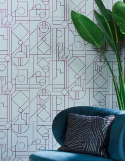 Tapete Arisa Violett