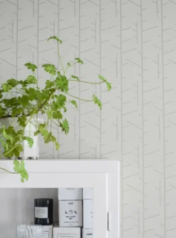 Tapete Arne Weissgrau