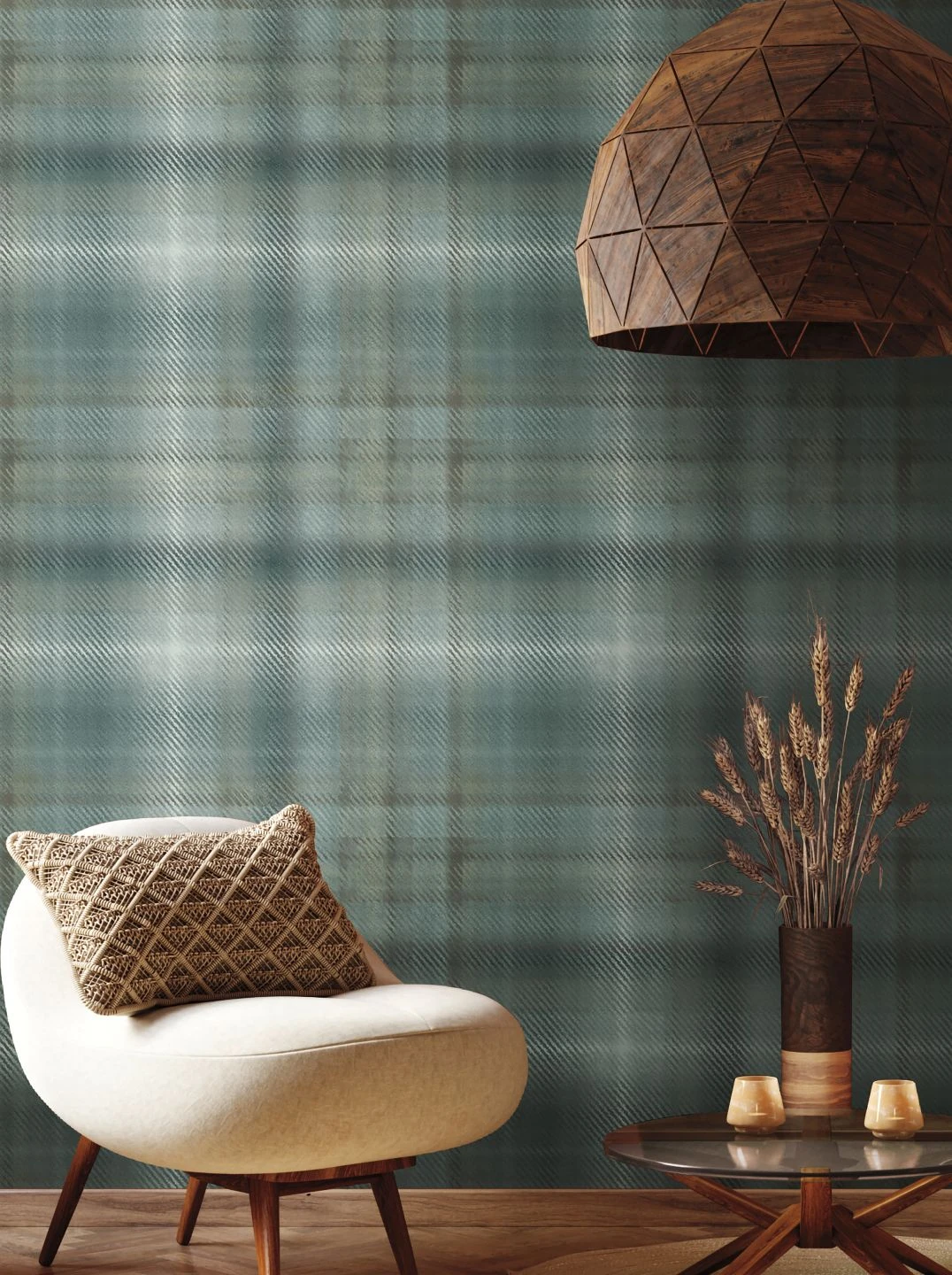 Tapete Balangan Minttürkis – Bild 5