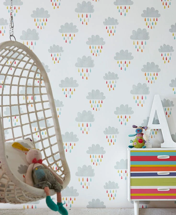 Tapete Before A Rainbow Hellgrau – Bild 4