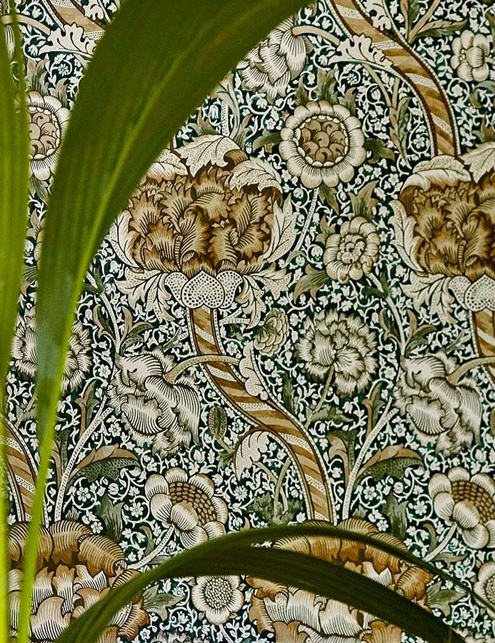 Tapete Benedetta Grünbraun