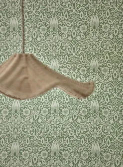 Tapete Borage Hellgrüngrau