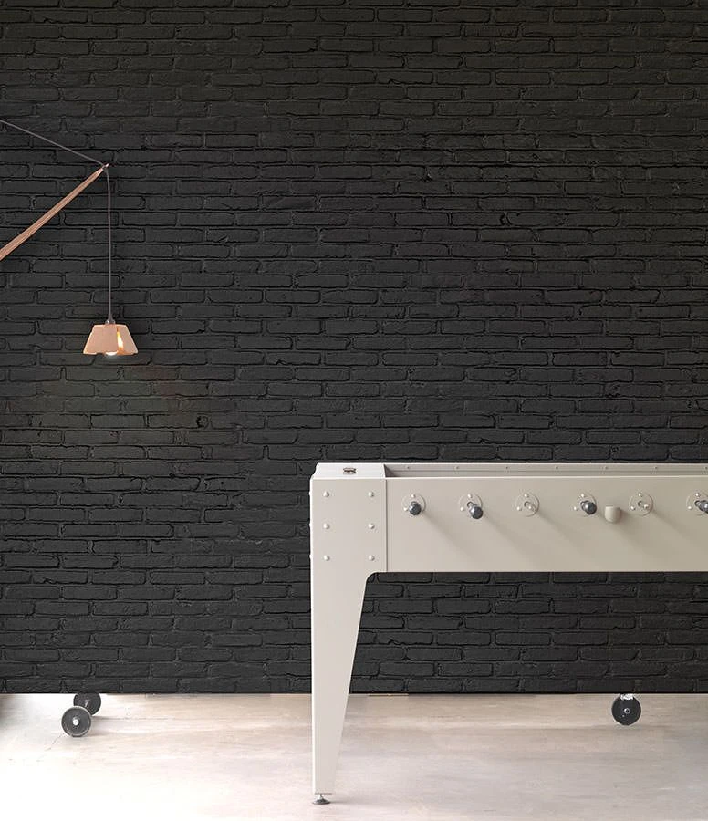 Tapete Bricks 01 Schwarzgrau – Bild 3