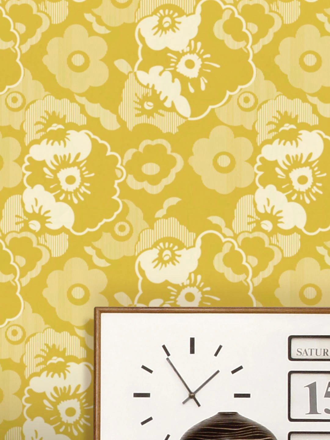 Tapete Catia Zitronengelb – Bild 3