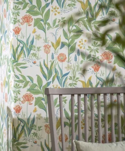 Tapete Charlotte Cremeweiss