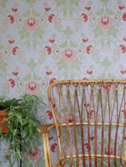 Tapete Clothilde Hellgrün