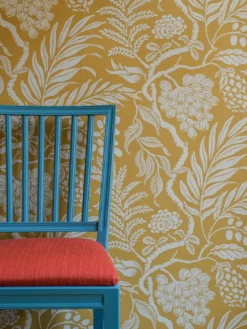 Tapete Cornucopia Ockergelb