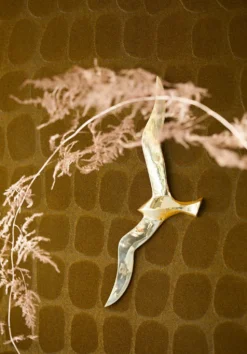 Tapete Croco Velvet Grünbraun