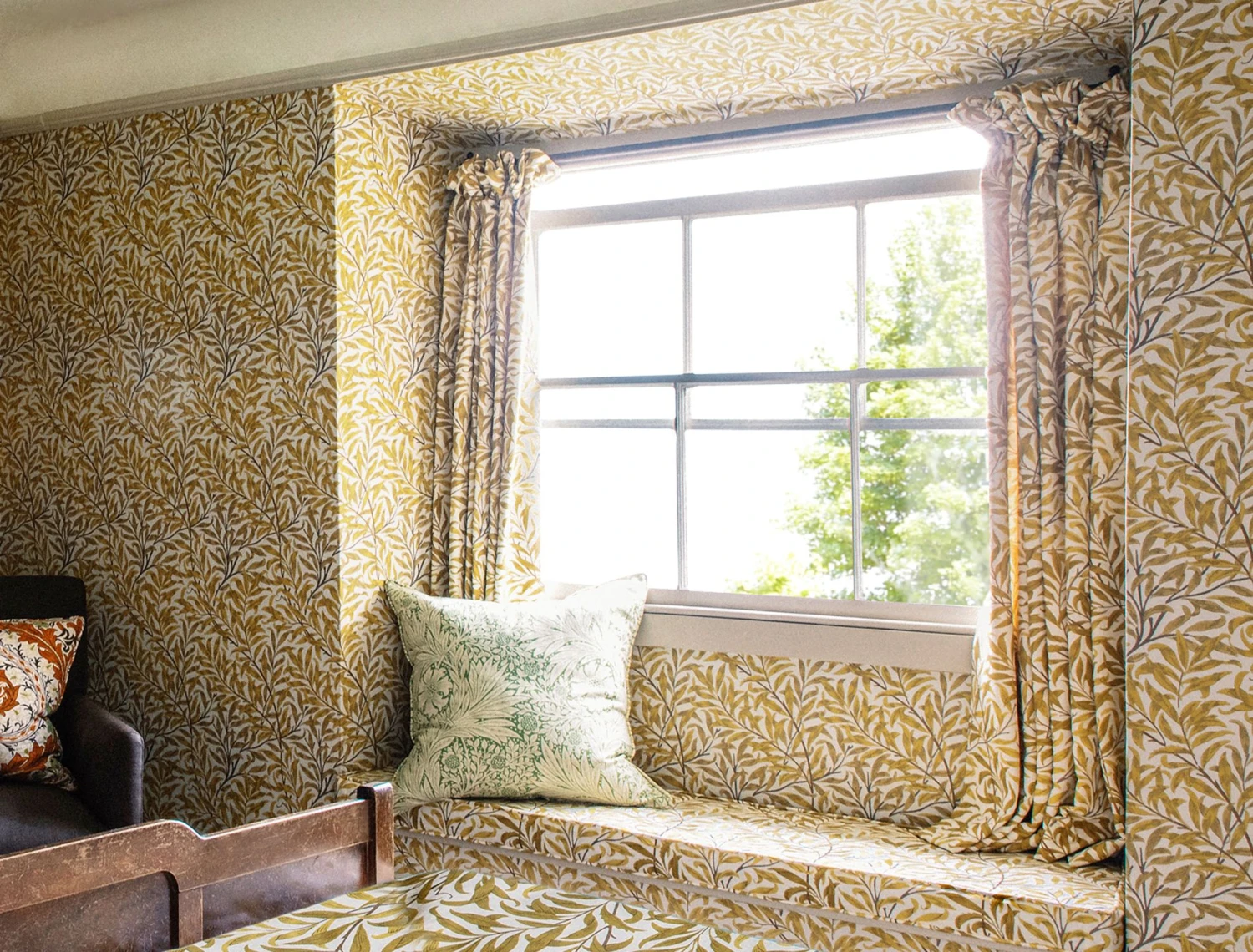 Tapete Darcie Zitronengelb – Bild 6