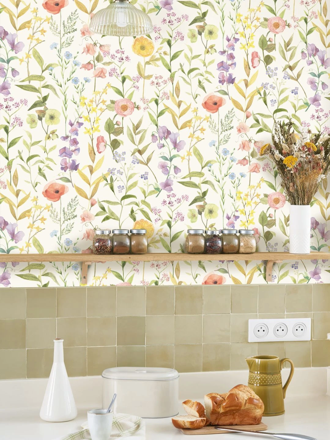 Tapete Dauphine Weiss – Bild 4