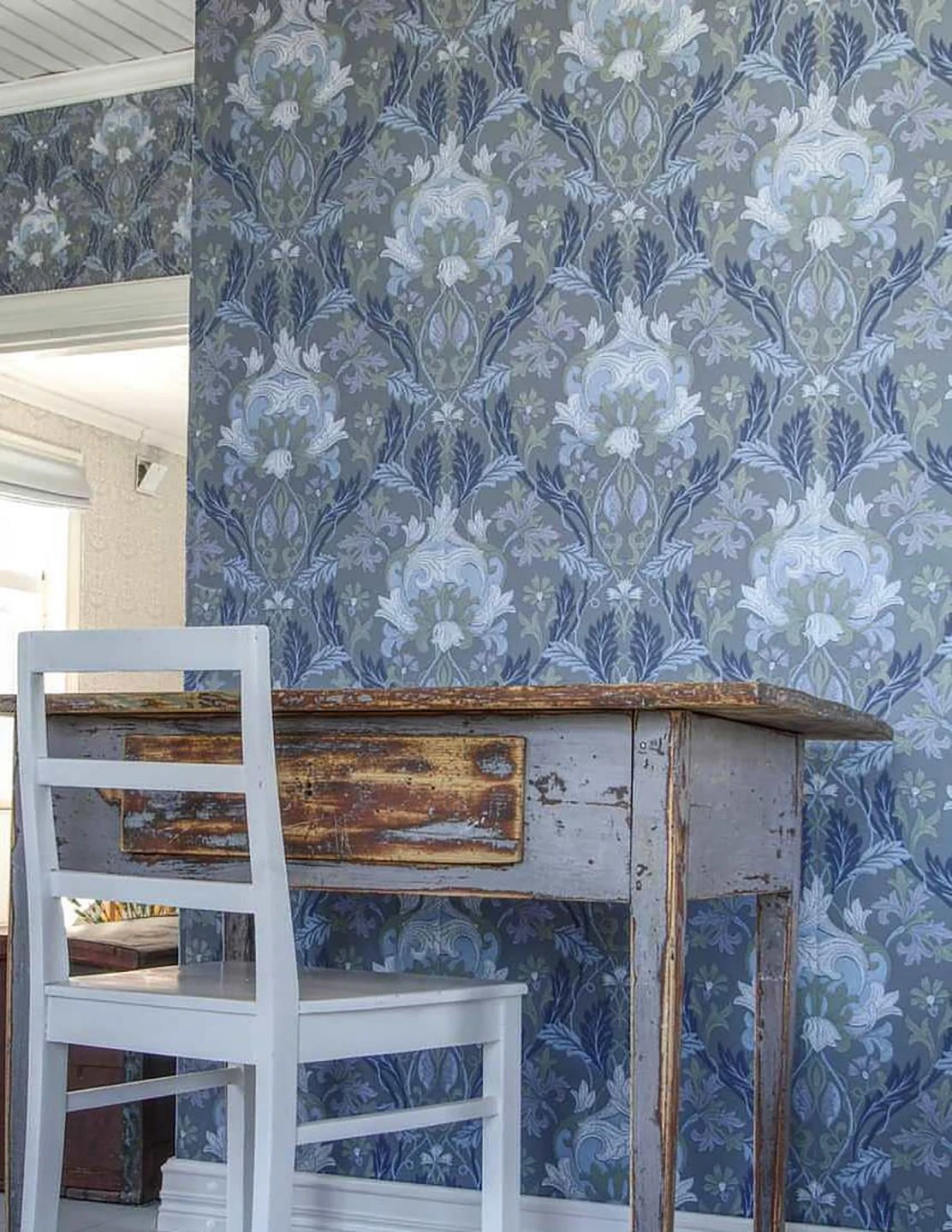 Tapete Denisa Blaugrau – Bild 3