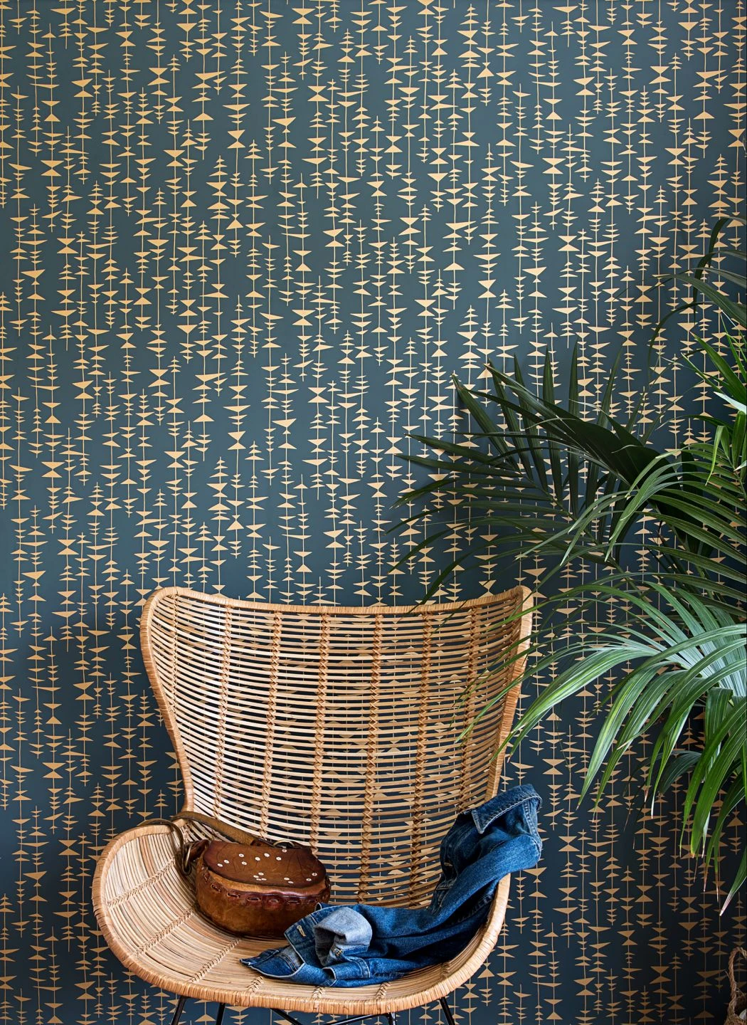 Tapete Ditto Mattgold – Bild 4