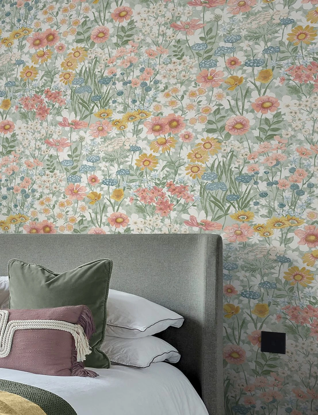 Tapete Dorea Blassgrün – Bild 3