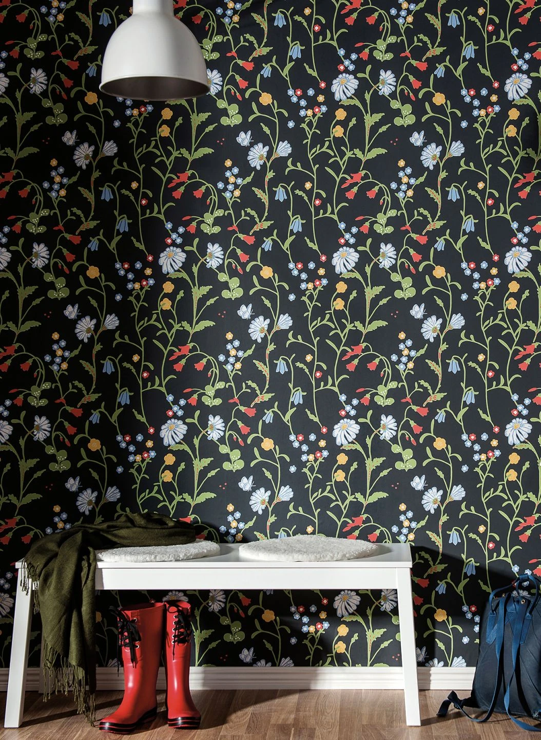 Tapete Eilis Anthrazit – Bild 4