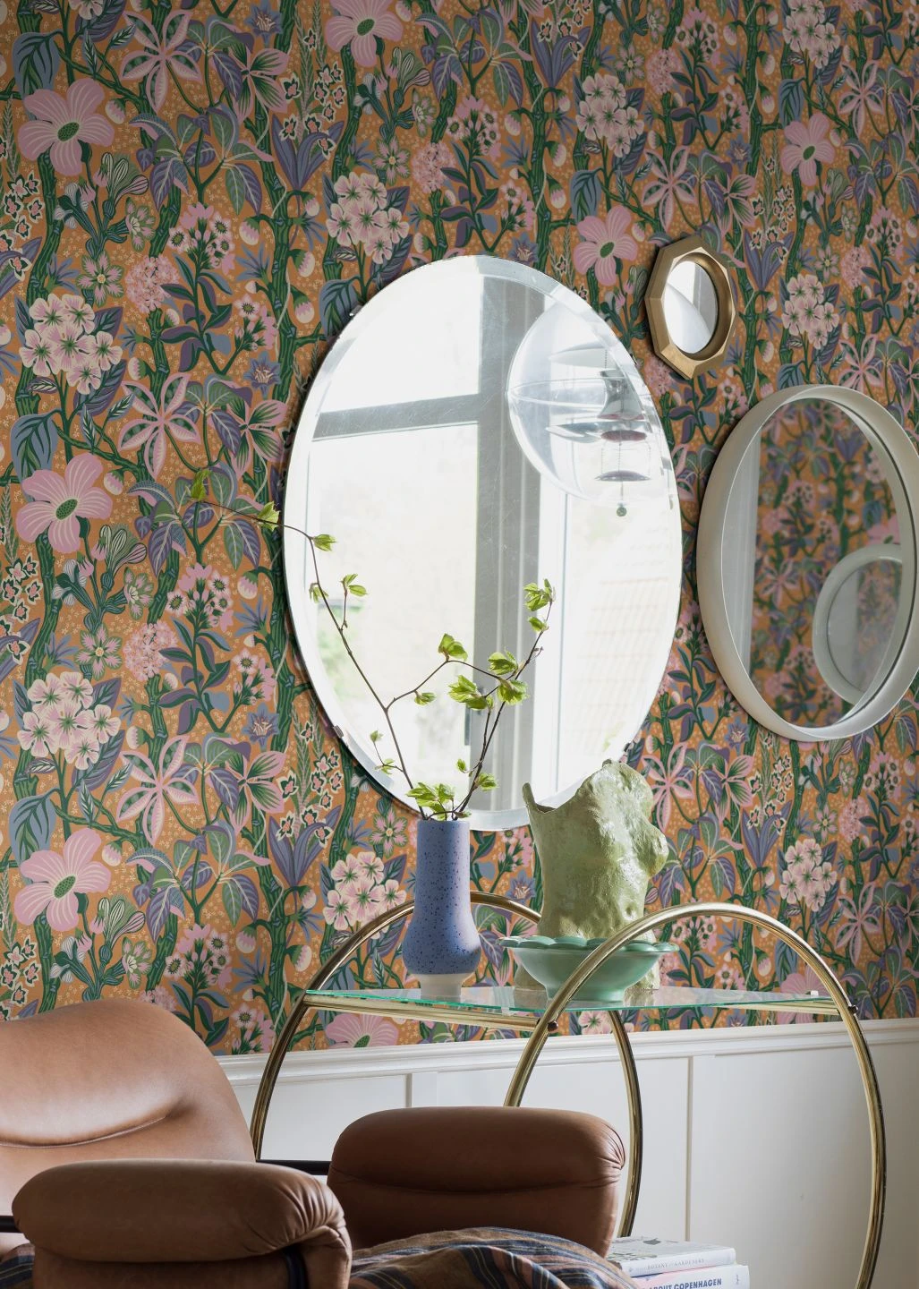 Tapete Fanfara Orange – Bild 4