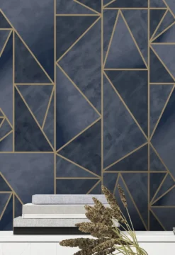 Tapete Fantasque Dunkelblau