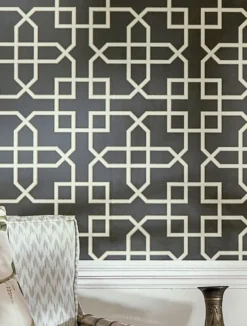 Tapete Ferro Schwarz