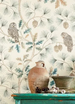 Tapete Florentine Cremeweiss