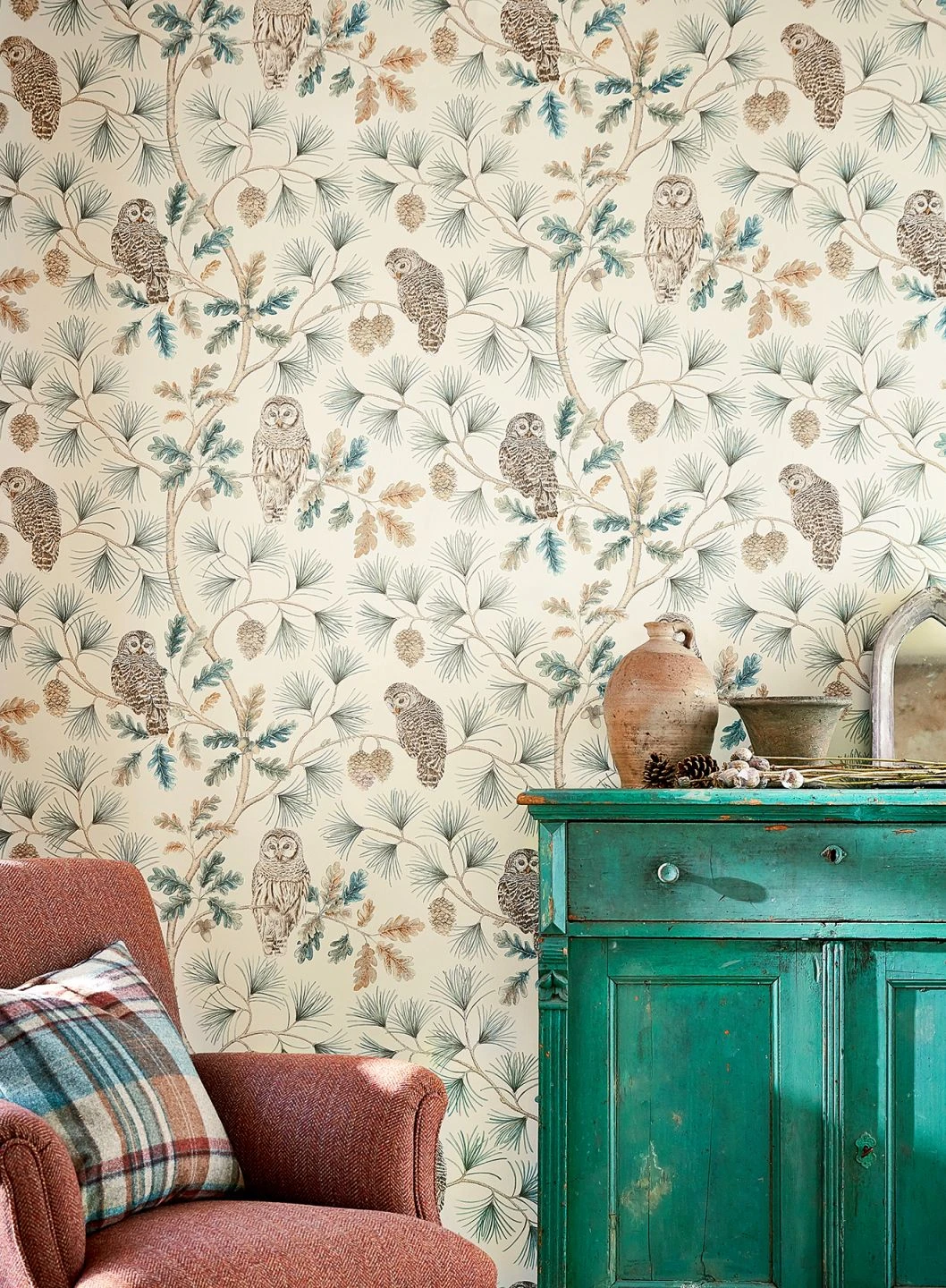 Tapete Florentine Cremeweiss – Bild 4