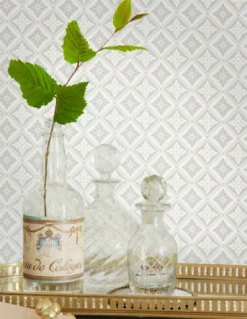 Tapete Garnivera Hellgrau