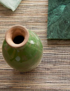 Tapete Grass On Roll 01 Blassbraun