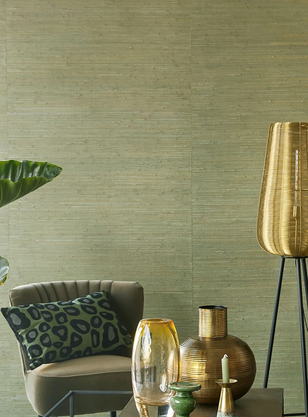 Tapete Grass On Roll 06 Schilfgrün – Bild 4