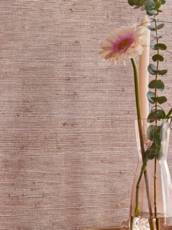 Tapete Grass On Roll 11 Rosenholz Schimmer