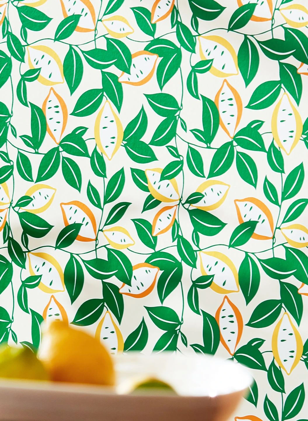 Tapete Hegemone Grün