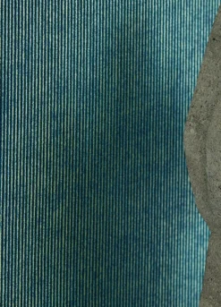 Tapete Hotaru Ozeanblau