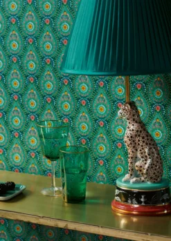 Tapete Imaginarium Dunkelgrün