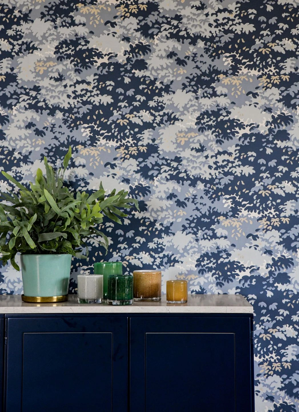 Tapete Into The Woods Blautöne – Bild 5