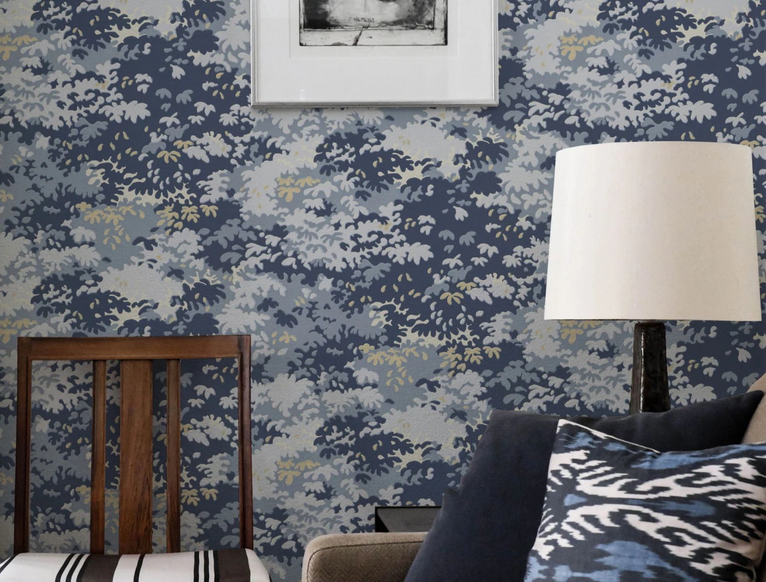 Tapete Into The Woods Blautöne – Bild 4