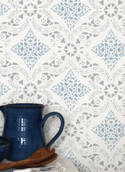 Tapete Isolda Cremeweiss