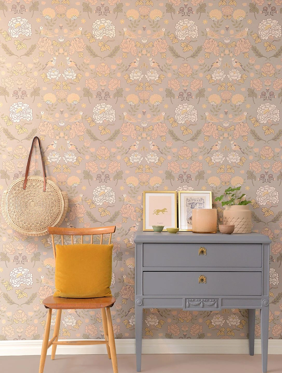 Tapete June Hellgrau – Bild 5