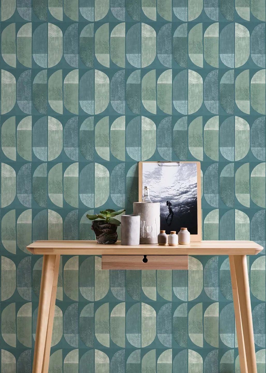 Tapete Juniper Blassgrün – Bild 4