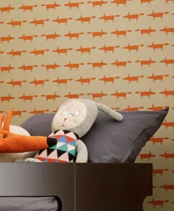 Tapete Kids Foxes Rotorange