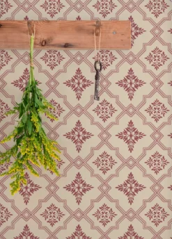 Tapete Lavinia Weinrot