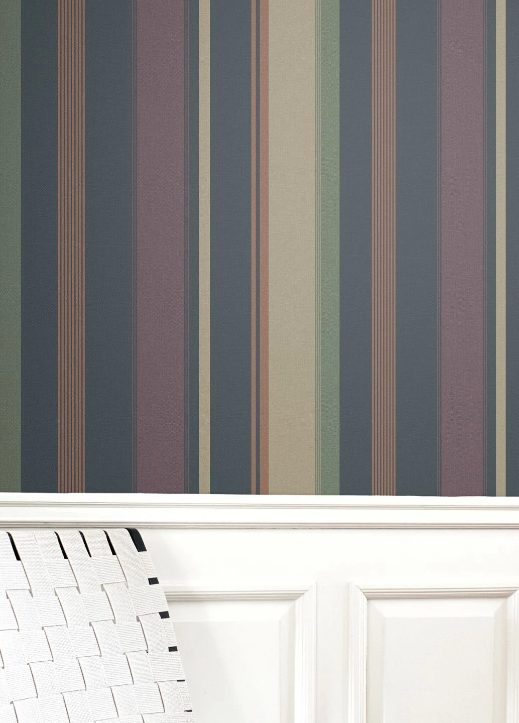 Tapete Lilly Dunkelblau – Bild 3