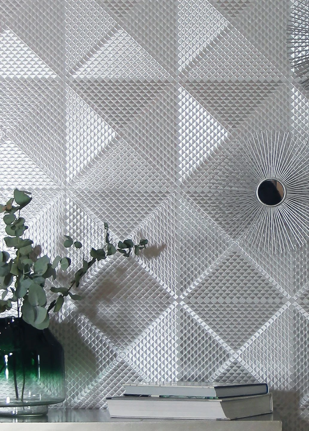 Tapete Lostar Silber