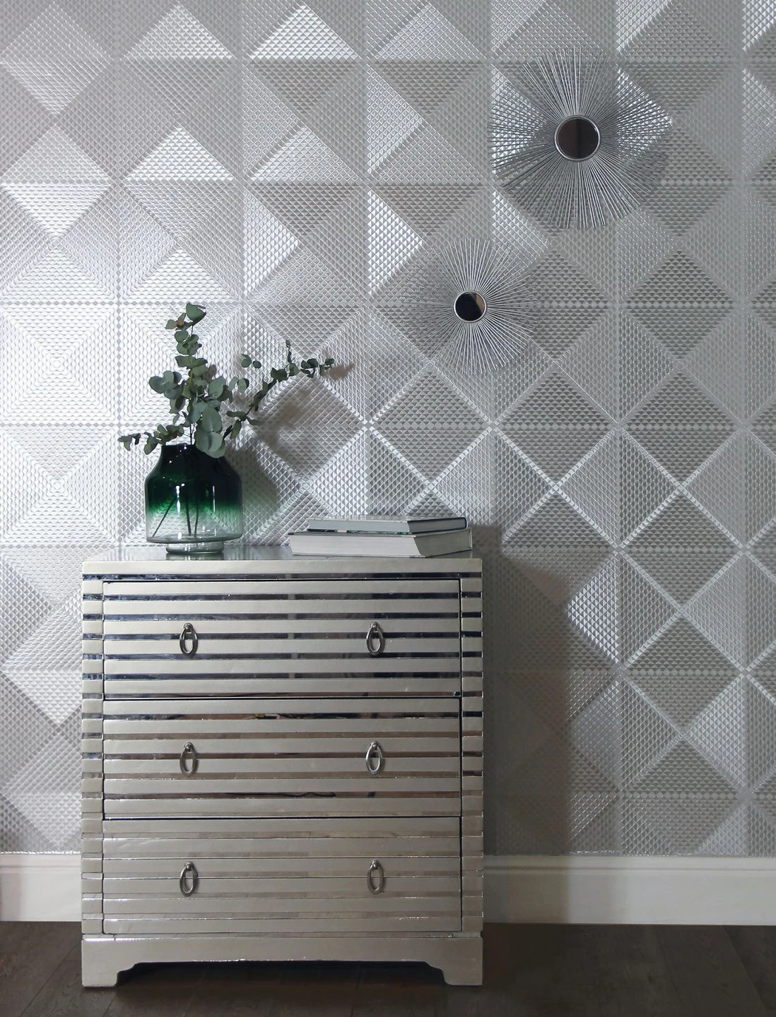 Tapete Lostar Silber – Bild 4