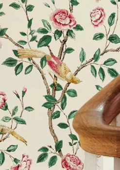 Tapete Majorelle Cremeweiss