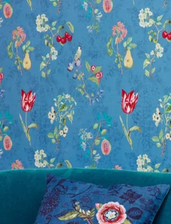 Tapete Mallorie Blau