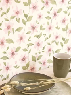 Tapete Maloa Pastellhellrosa