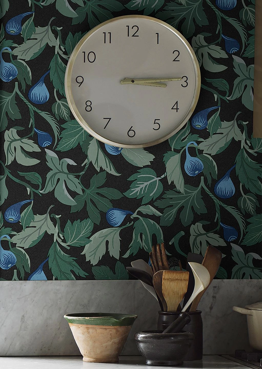 Tapete Mandolino Schwarz – Bild 3