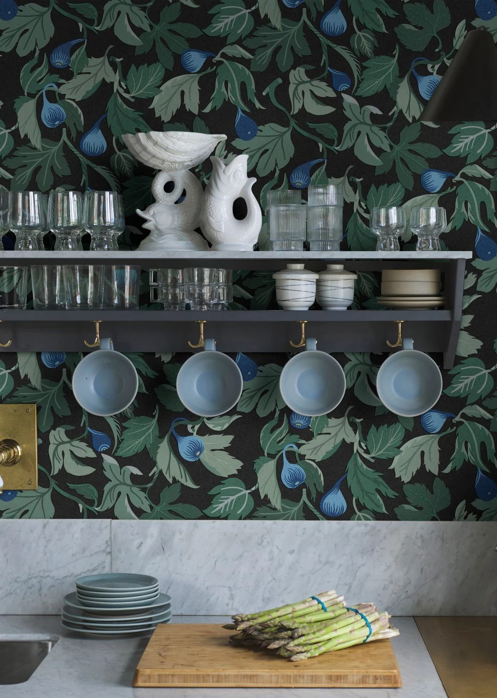 Tapete Mandolino Schwarz – Bild 4