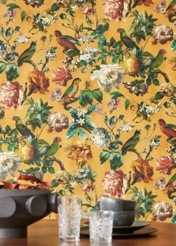 Tapete Margarete Ocker