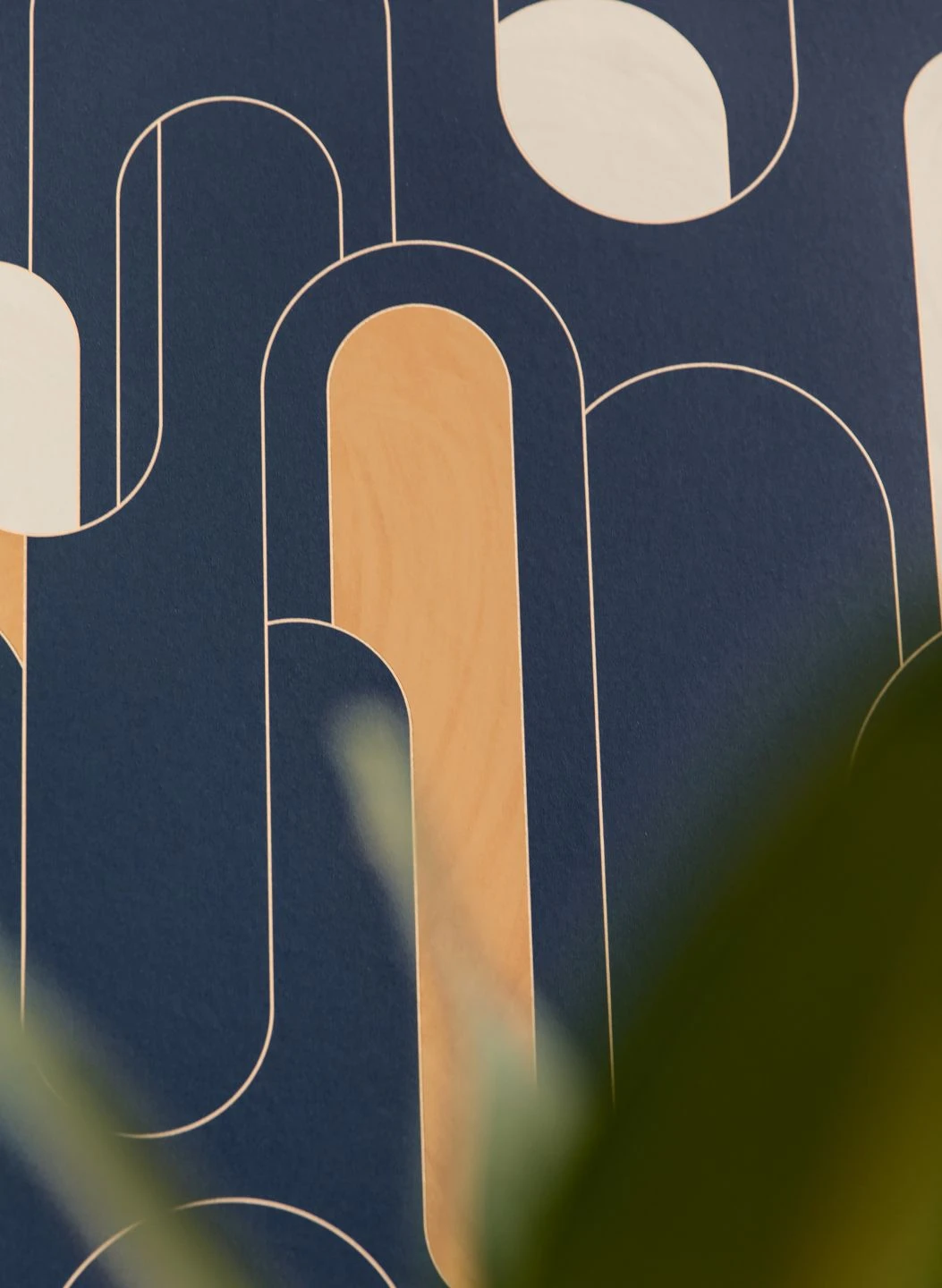 Tapete Morosi Dunkelblau – Bild 4