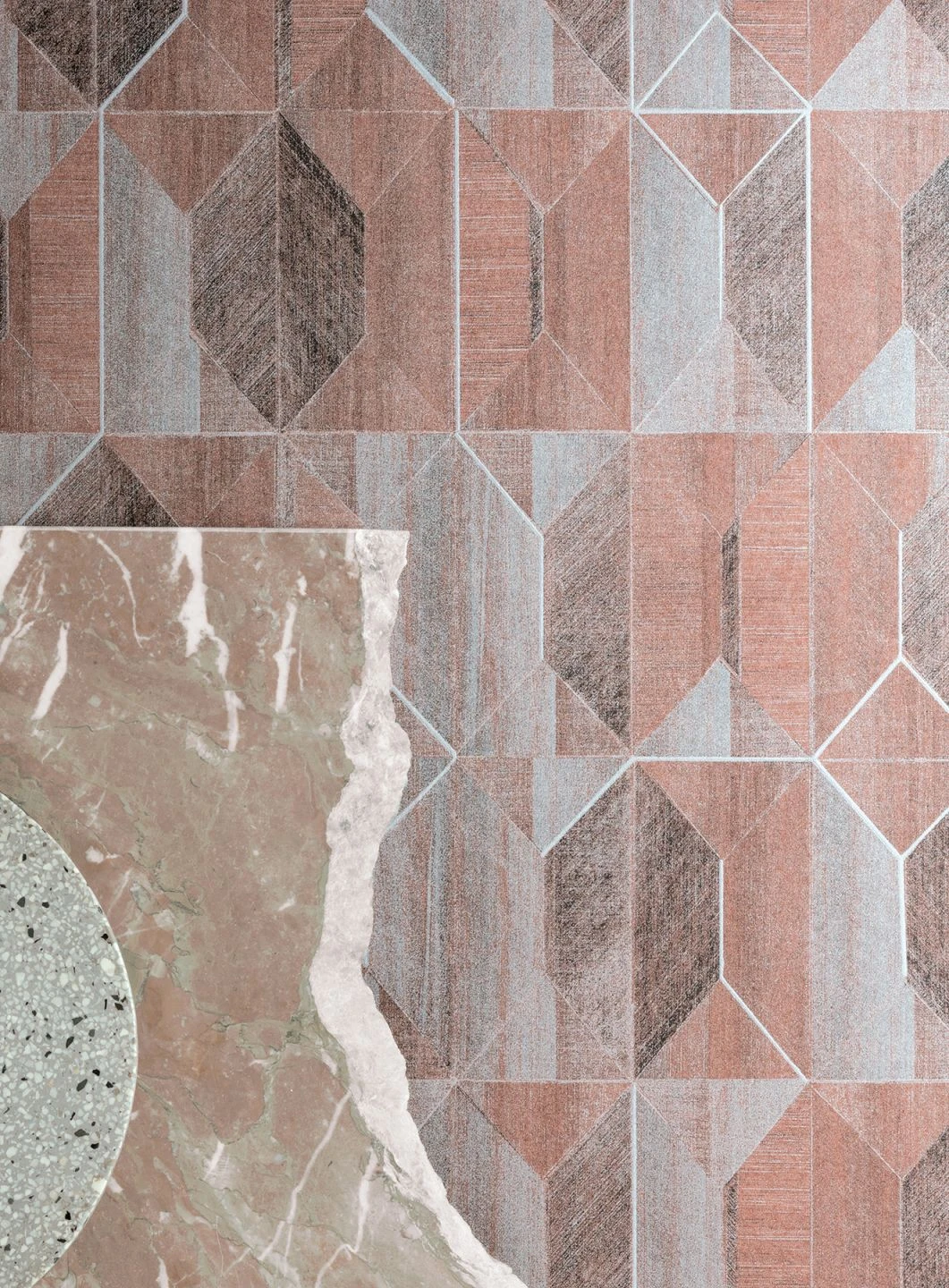 Tapete Moura Brauntöne