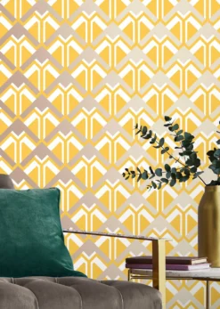 Tapete Nerea Honiggelb