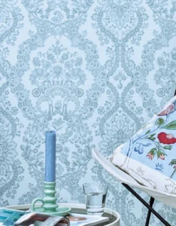 Tapete Nuria Pastellblau